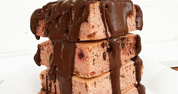 Pancake alla Barbabietola e Cioccolato Fondente.