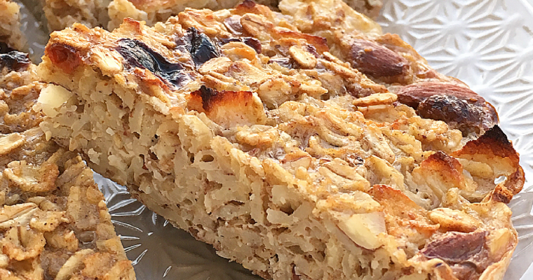 Tortina di avena integrale.