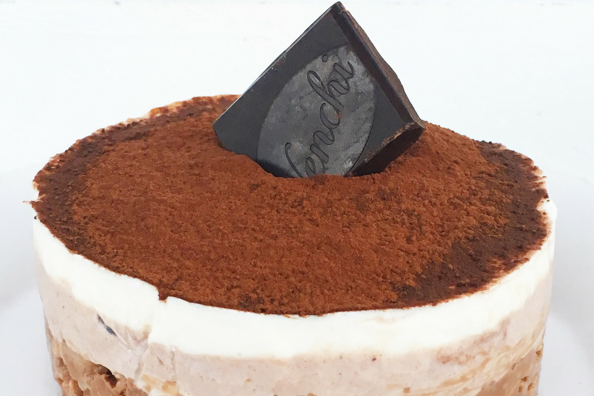 Cheesecake al triplo cioccolato