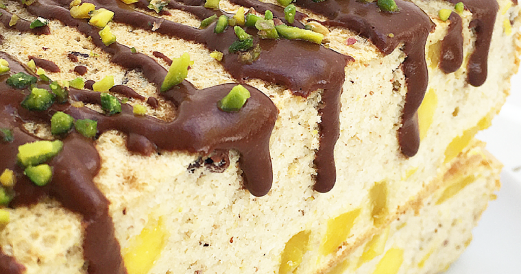 Pancake Mango, pistacchi e macaccino.