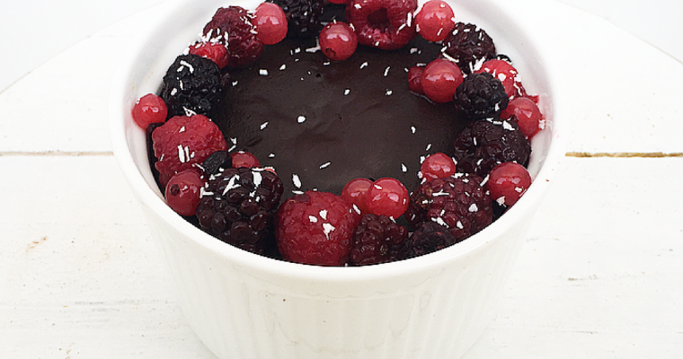 Ricetta light del Kinder Délice al cocco in tazza.
