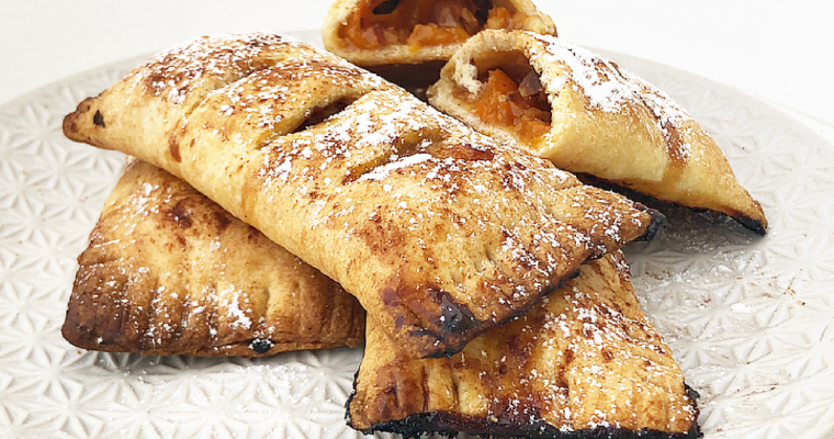 Saccottini ripieni di albicocche e mandorle tostate, leggeri & golosi!