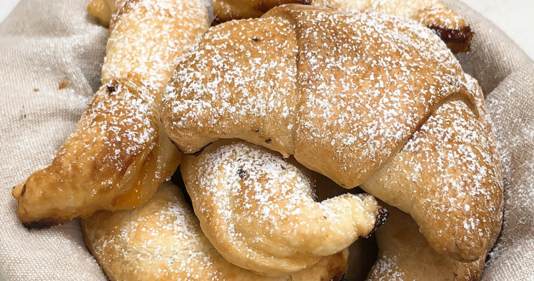 Cornetti senza lievito, burro e zucchero #homemade
