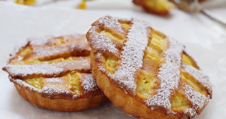 Pastiera light a basso contenuto di zuccheri.