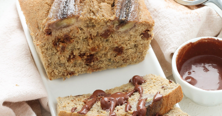 Banana Bread integrale, senza zucchero e burro