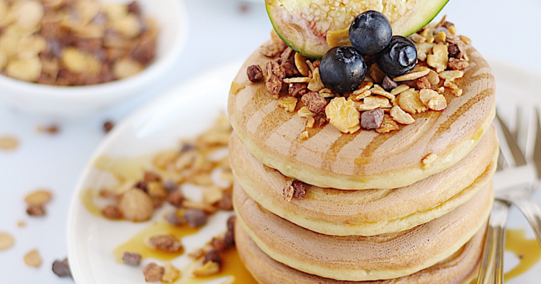 Pancakes proteici realizzati con il preparato per pancakes – 2* Ricetta