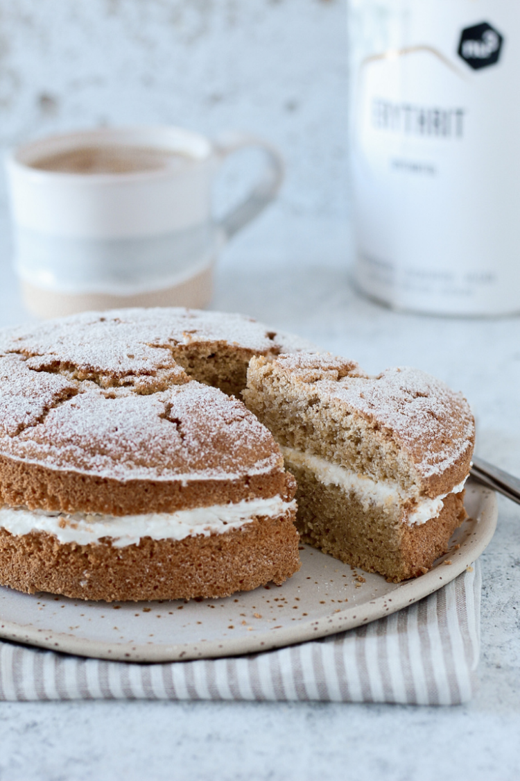 Torta Paradiso Con Amido Di Mais