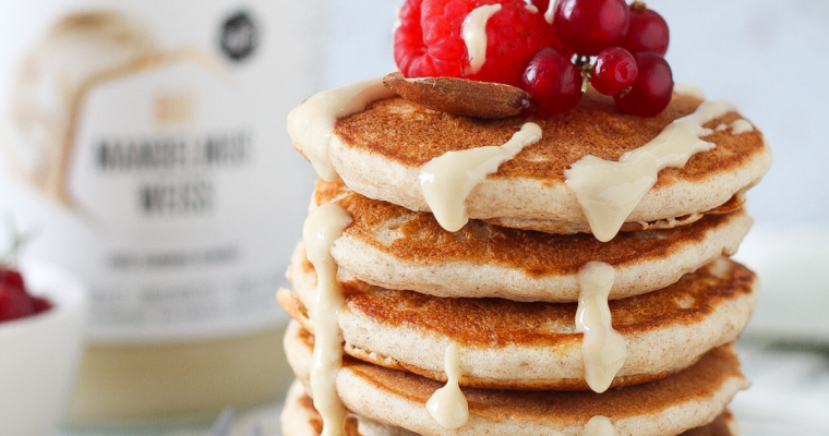 Pancakes integrali – senza zucchero aggiunto e lattosio